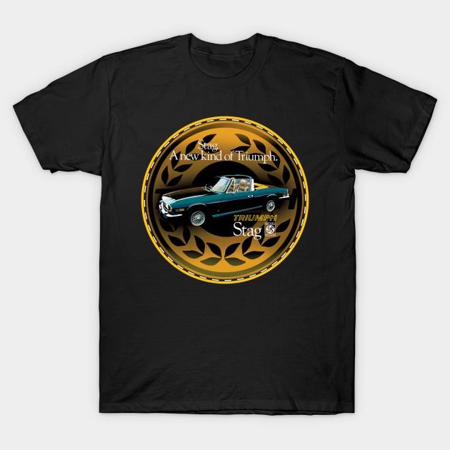 Triumph 8 T-Shirt by Midcenturydave